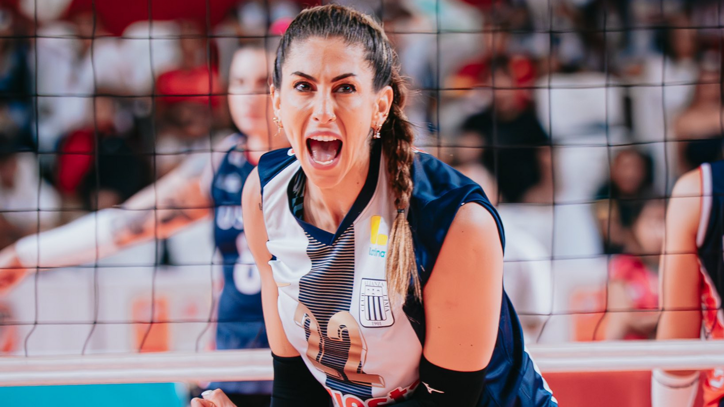 Juelita Lazcano destacó la labor de la hincha de Alianza Lima en la Liga Peruana de Vóley