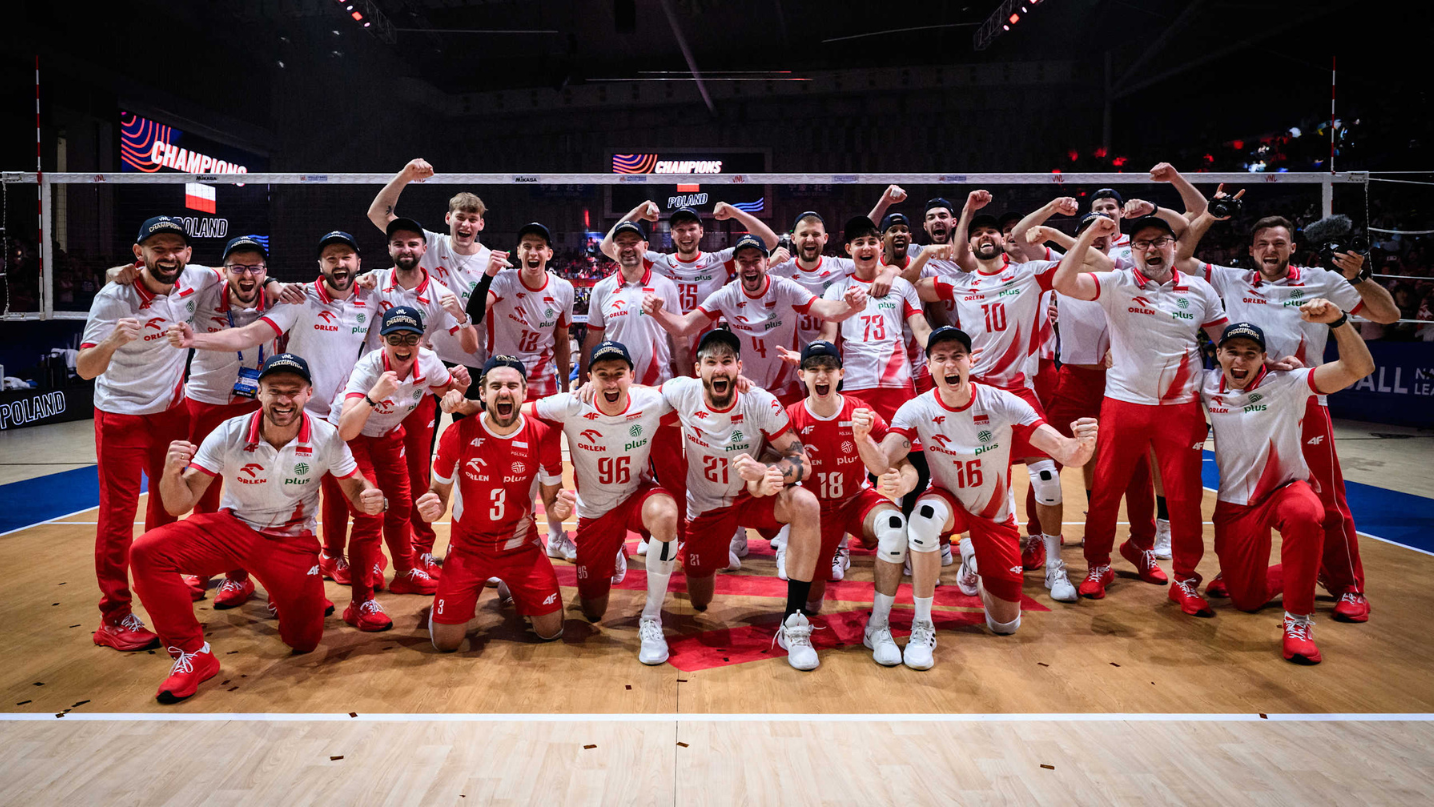 Polonia triunfa en la VNL tras una contundente victoria sobre Italia