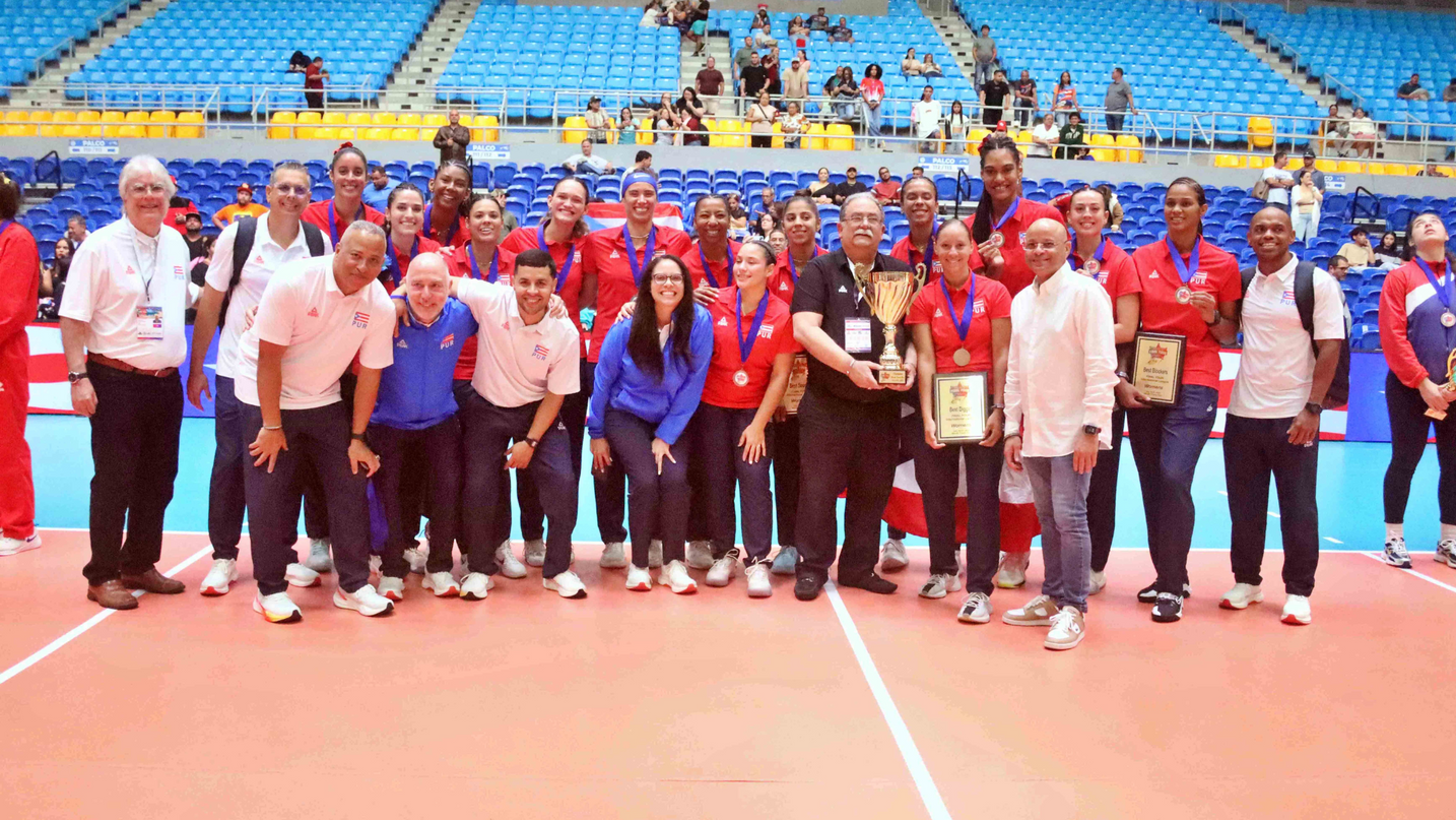 Puerto Rico logra su tercer título consecutivo del NORCECA Final Four Femenino