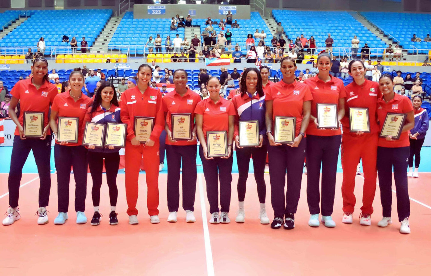 Wilmarie Rivera nombrada Jugadora Más Valiosa del NORCECA Final Four Femenino 2025