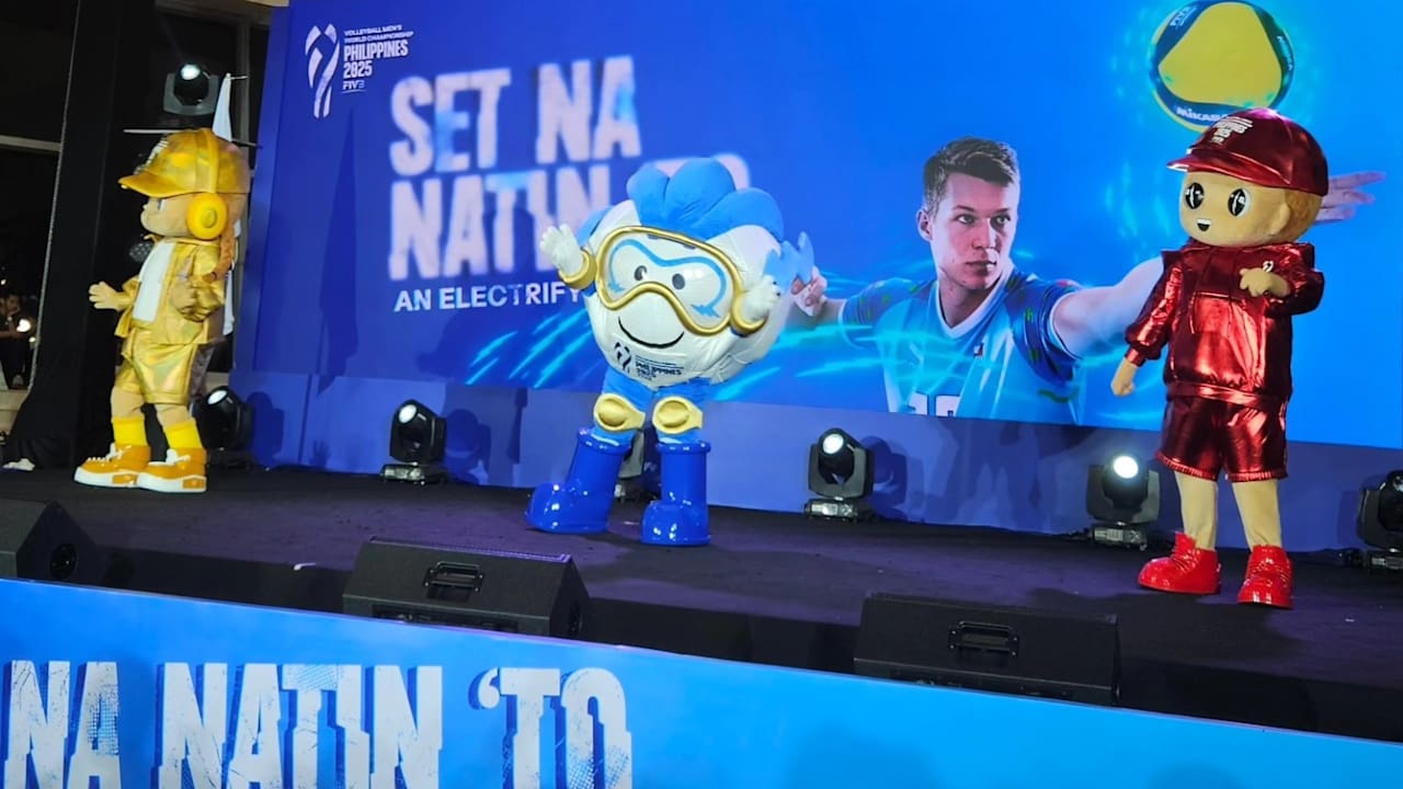 Conoce a Hataw, Kid Lat y Koolog, las mascotas oficiales de Filipinas 2025.