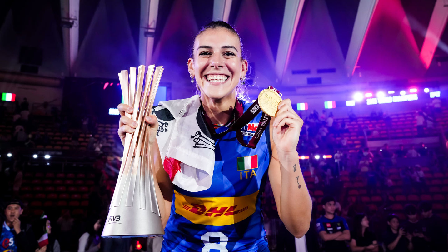 Orro reconocida como la MVP en la segunda victoria de Italia en el Campeonato Mundial