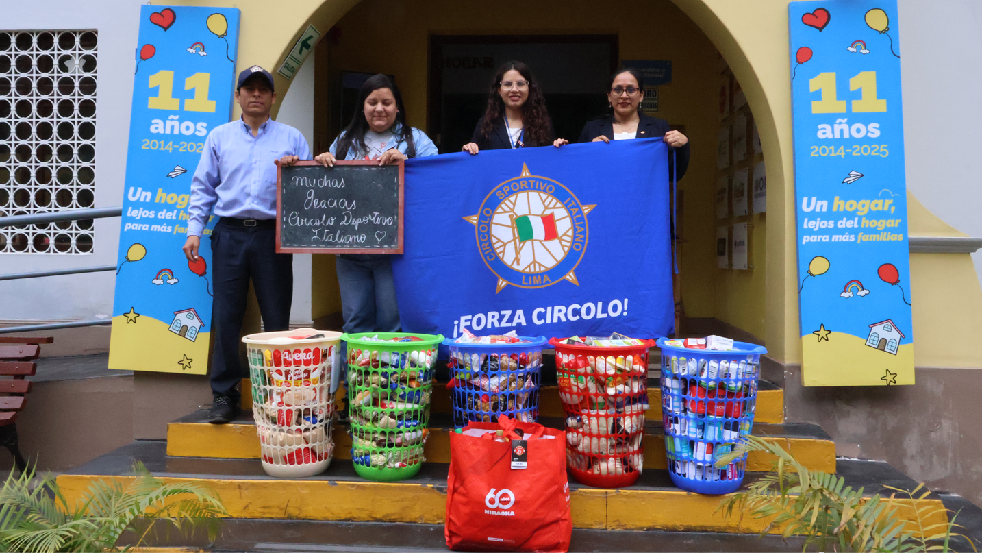 Circolo Sportivo Italiano entregó colaboración a Casa Ronald McDonald