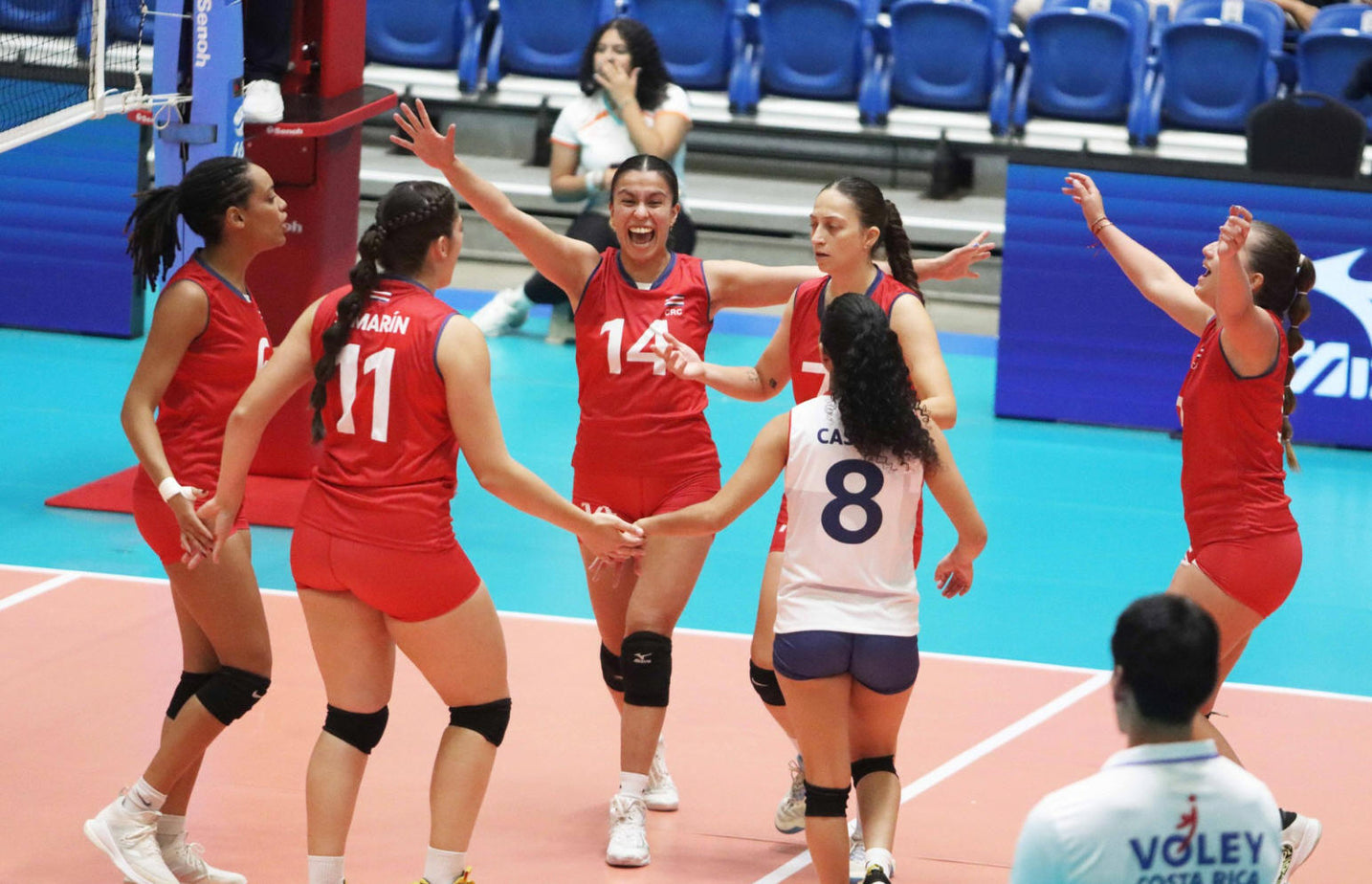 Costa Rica se asegura el bronce en el NORCECA  Final Four Femenino 2025 tras vencer a Trinidad y Tobago