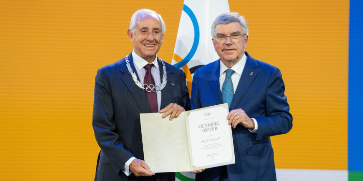 Ary Graça, condecorado con la Orden Olímpica, la máxima distinción del COI