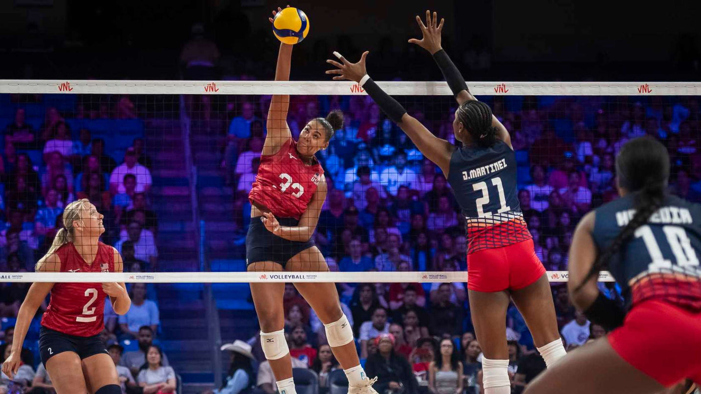 Estados Unidos da otro paso hacia las finales de la VNL