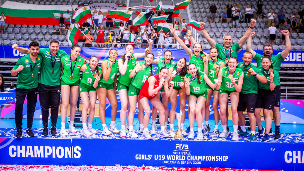 Bulgaria gana un histórico título mundial femenino sub-19