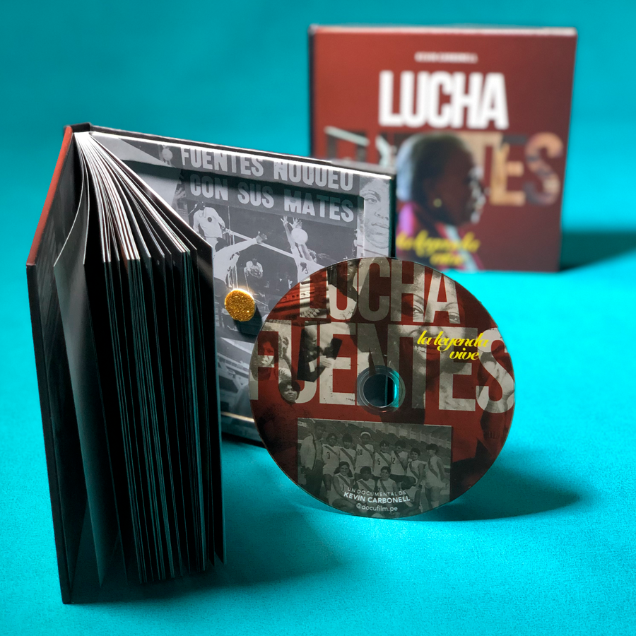 Libro Documental Lucha Fuentes, la leyenda vive + Blue-Ray
